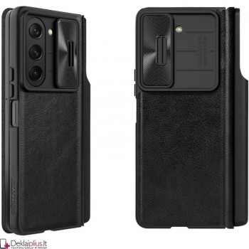 Nillkin Qin Pro odinis atverčiamas dėklas (Samsung Z Fold 5)